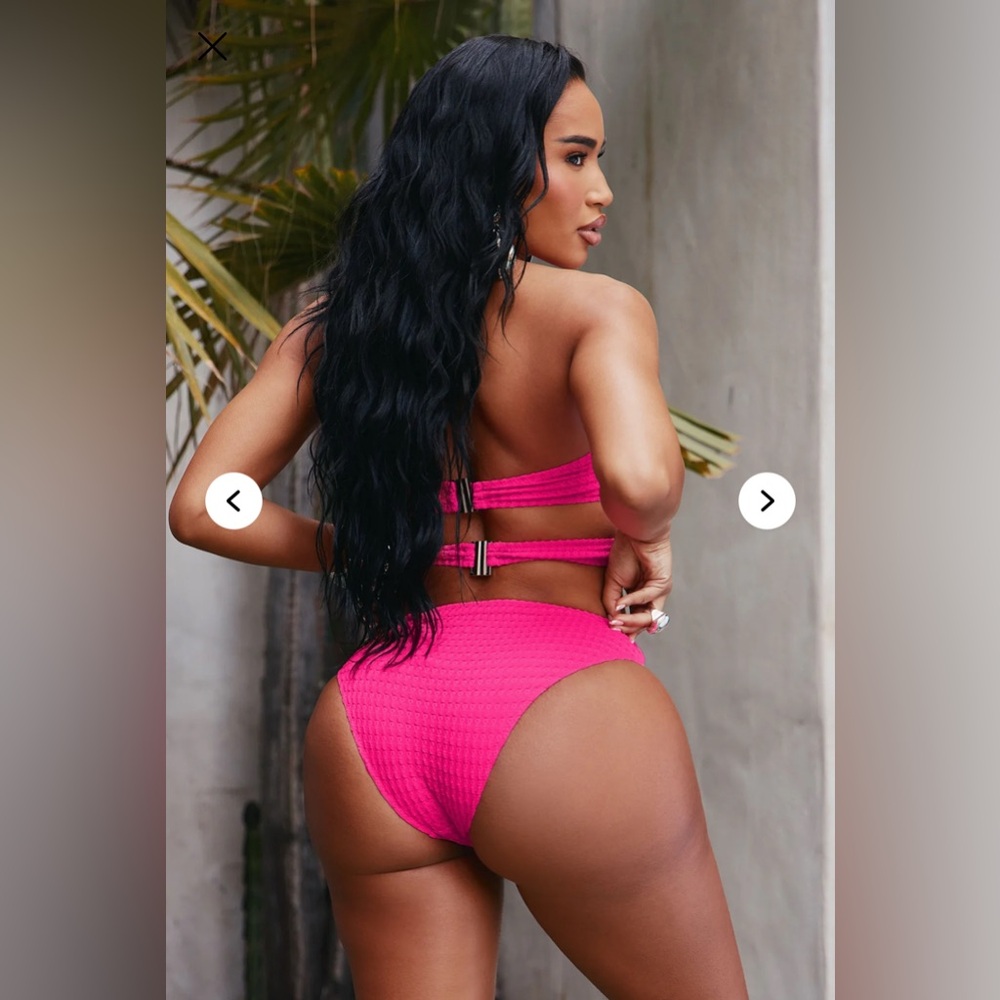 Fashion Nova Lost In Paradise Cutout One Piece Swimsuit - Picture 4 of 7